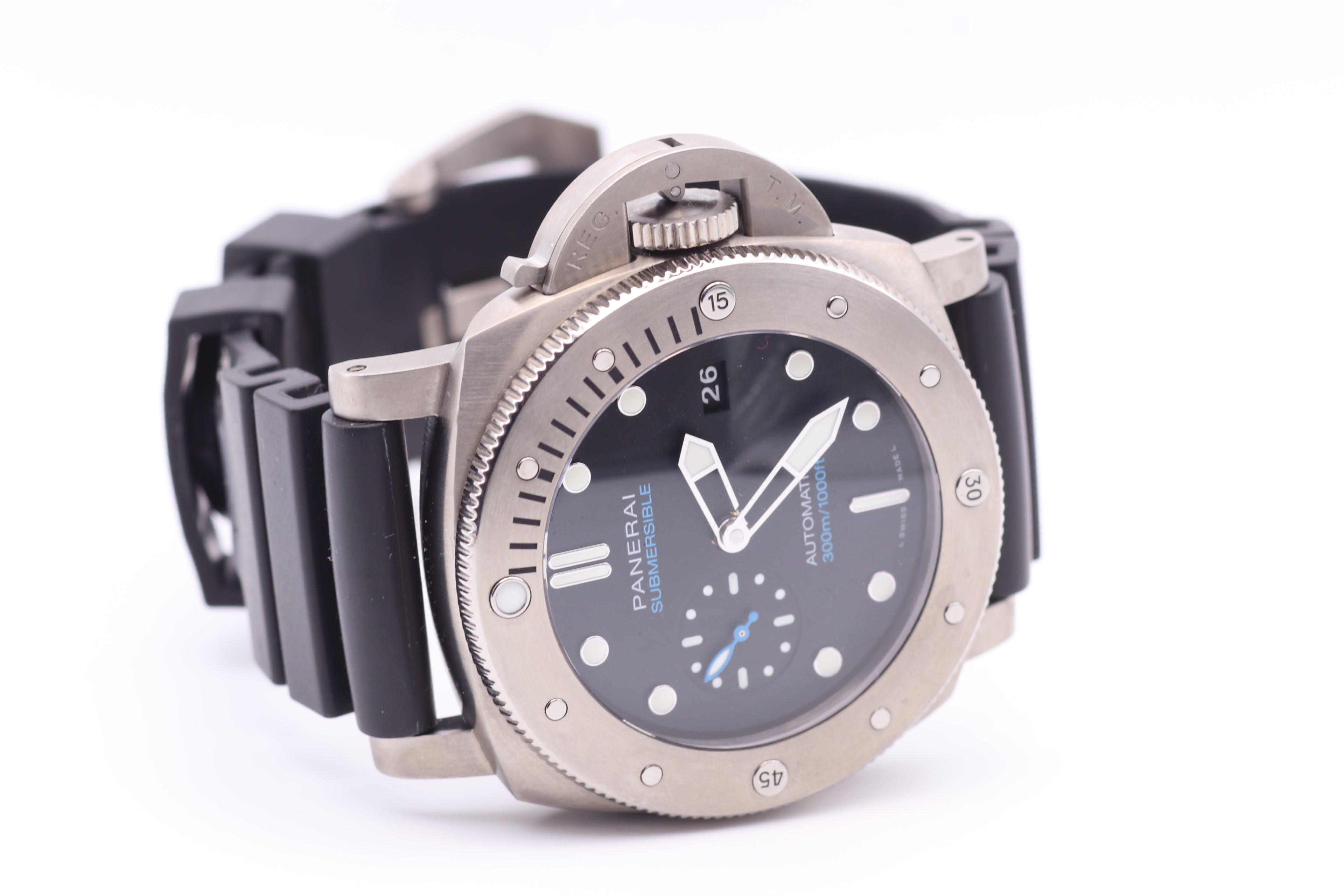 Panerai Luminor Submersible 1950 3 Days Panerai Overhauled. Panerai Warranty Until 2029.
